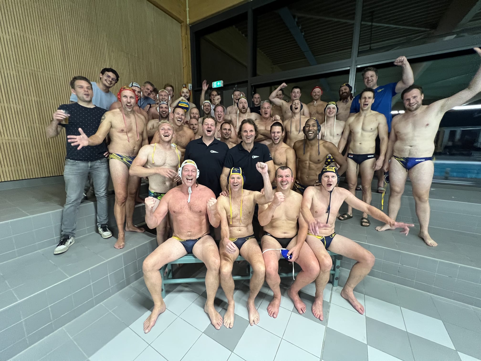 Afscheidswedstrijd voor coaches Kasper Sijm en Peter Sterk